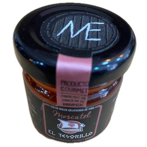 SALSA DULCE DE VINO MOSCATEL EL TESORILLO 40 G – ARTESANÍA GOURMET DE 