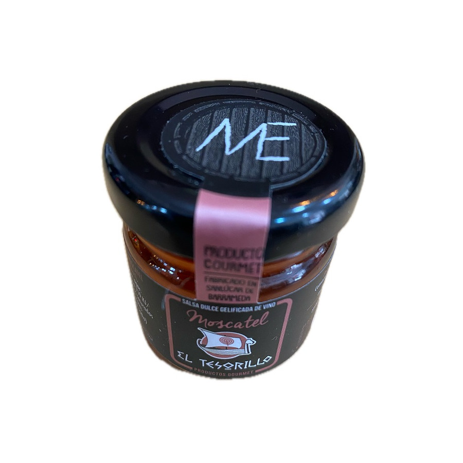 SALSA DULCE DE VINO MOSCATEL EL TESORILLO 40 G – ARTESANÍA GOURMET DE 