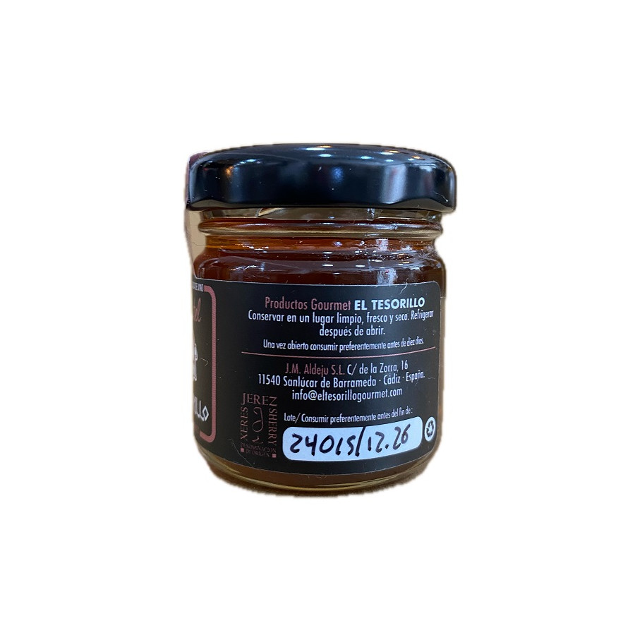 SALSA DULCE DE VINO MOSCATEL EL TESORILLO 40 G – ARTESANÍA GOURMET DE 