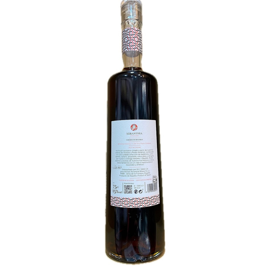 XERANTHIA VERMOUTH DE JEREZ ROJO MOZÁRABE 75 CL