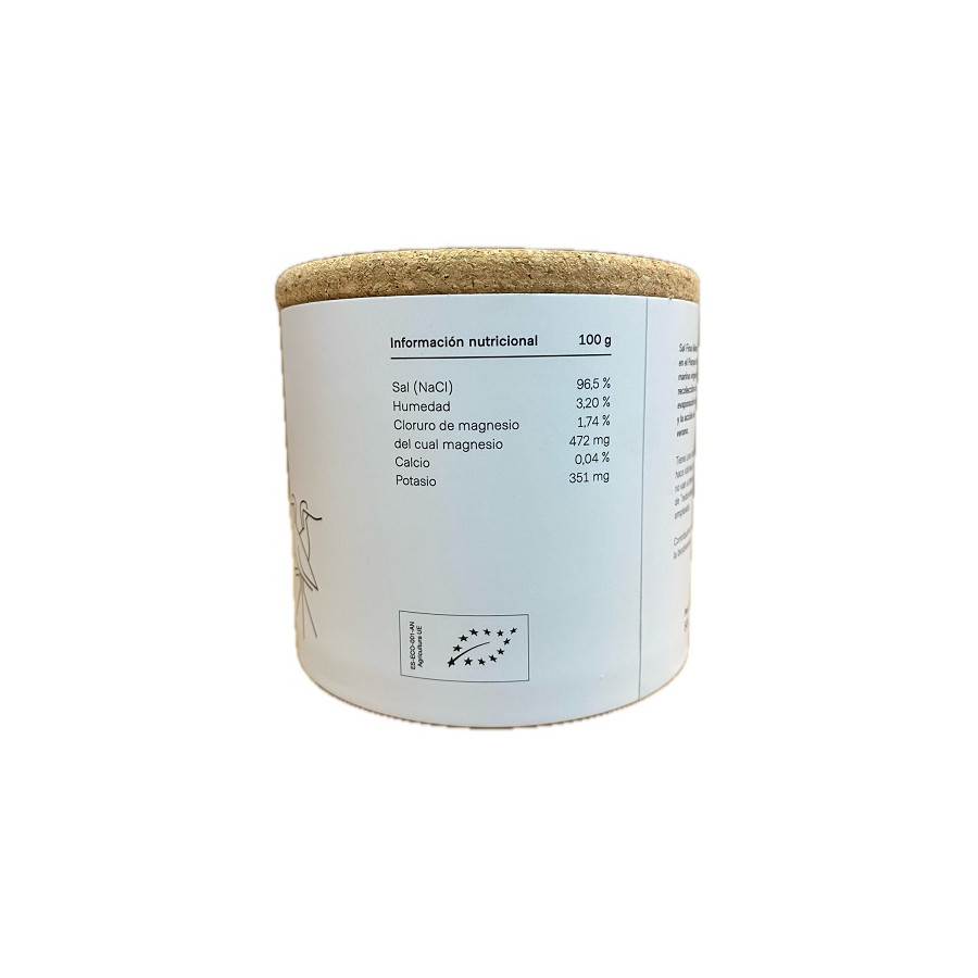 SAL MARINA VIRGEN FINA 500 g DAMA BLANCA ARTESANAL Y ECOLÓGICA DE CÁDI