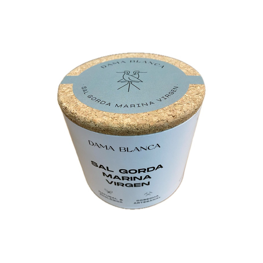 SAL MARINA VIRGEN GORDA 500 g. DAMA BLANCA  ARTESANAL Y ECÓLOGICA DE C