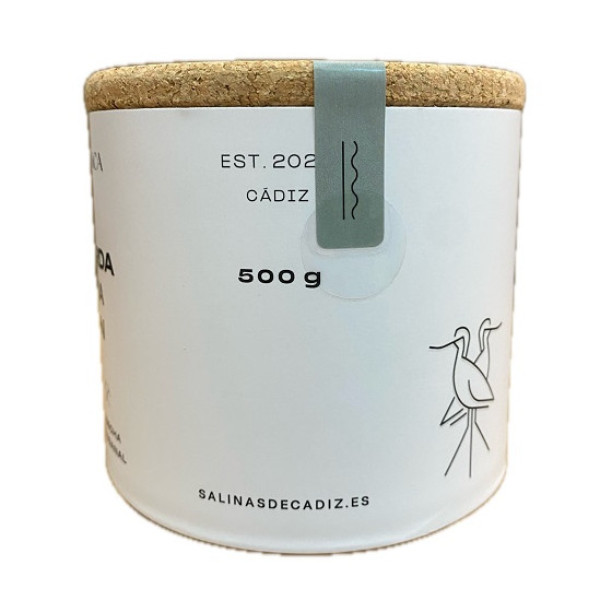 SAL MARINA VIRGEN GORDA 500 g. DAMA BLANCA  ARTESANAL Y ECÓLOGICA DE C