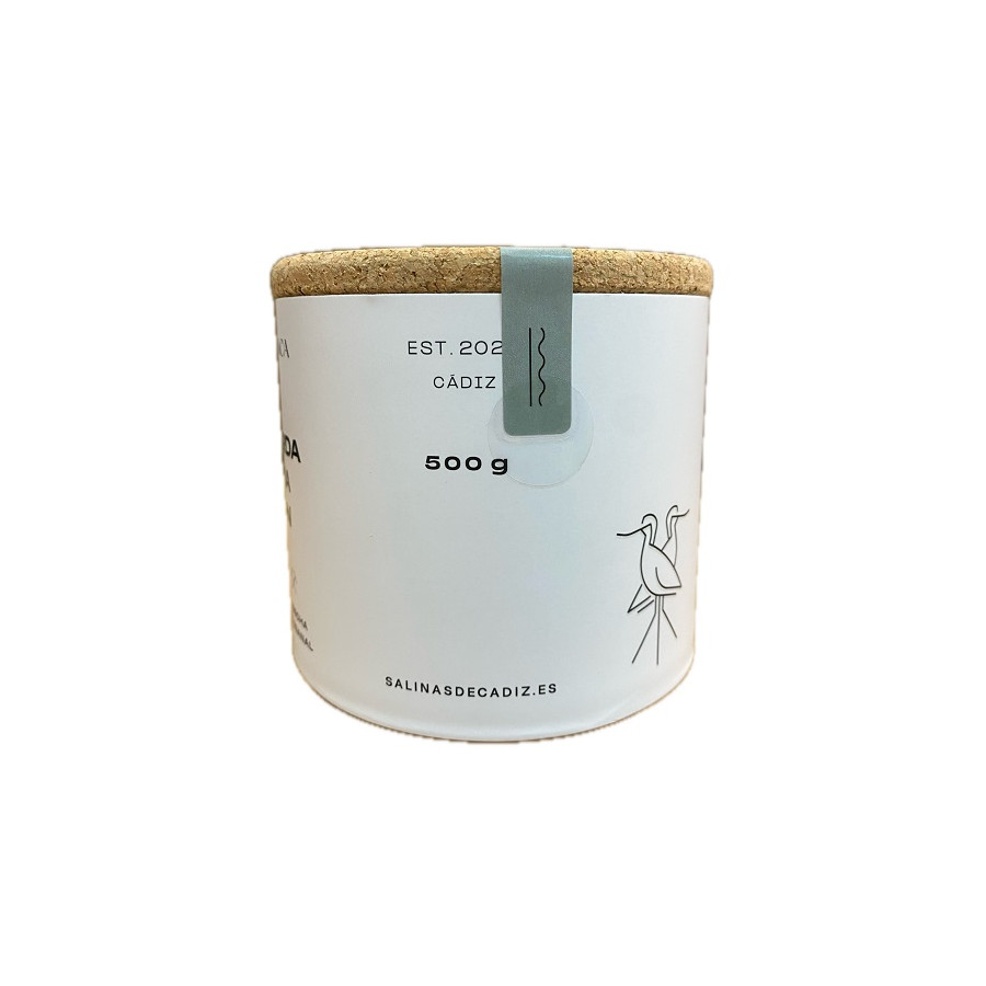SAL MARINA VIRGEN GORDA 500 g. DAMA BLANCA  ARTESANAL Y ECÓLOGICA DE C
