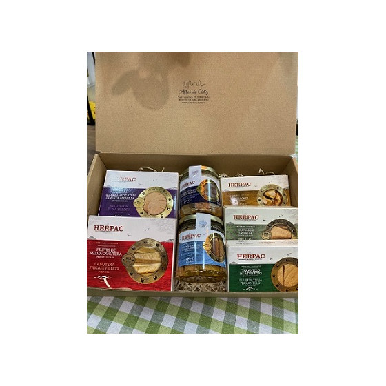 CAJA SURTIDA CONSERVAS HERPAC SELECCIÓN PREMIUM EXCLUSIVA AIRES DE CÁD
