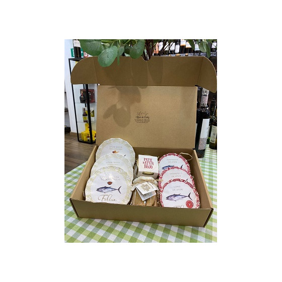 CAJA SURTIDA CONSERVAS FELISA GOURMET ATÚN ROJO EXCLUSIVA AIRES DE CÁD