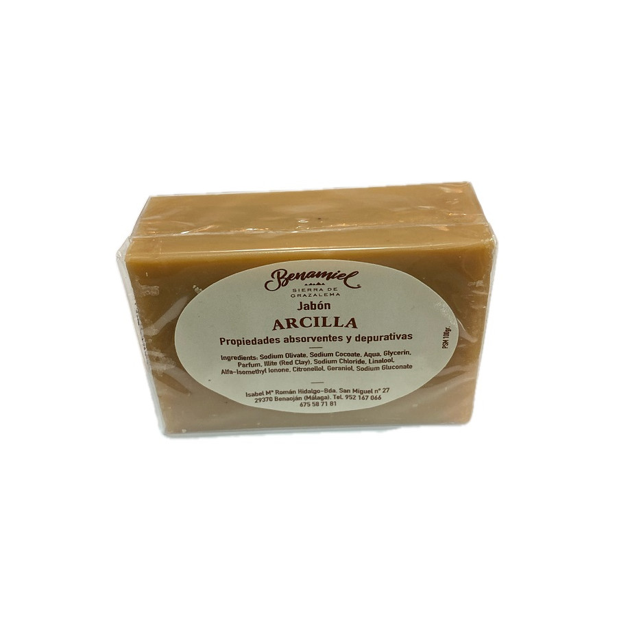 JABÓN DE ARCILLA BENAMIEL 100G PROPIEDADES DEPURATIVAS