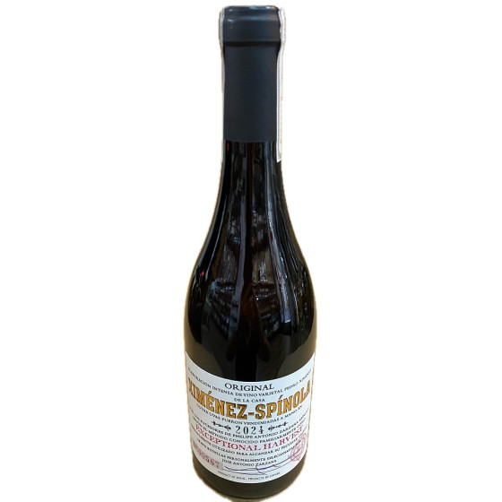 XIMÉNEZ SPÍNOLA EXCEPTIONAL HARVEST 75CL PEDRO XIMÉNEZ RECOLECCIÓN TAR