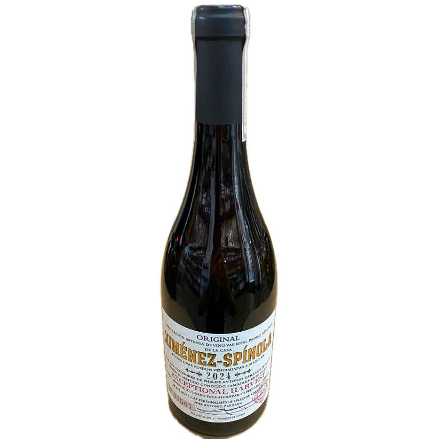 XIMÉNEZ SPÍNOLA EXCEPTIONAL HARVEST 75CL PEDRO XIMÉNEZ RECOLECCIÓN TAR