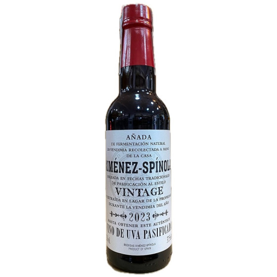 XIMÉNEZ SPÍNOLA VINTAGE 37,5CL PEDRO XIMÉNEZ PASIFICADO JEREZ ÁMBAR IN