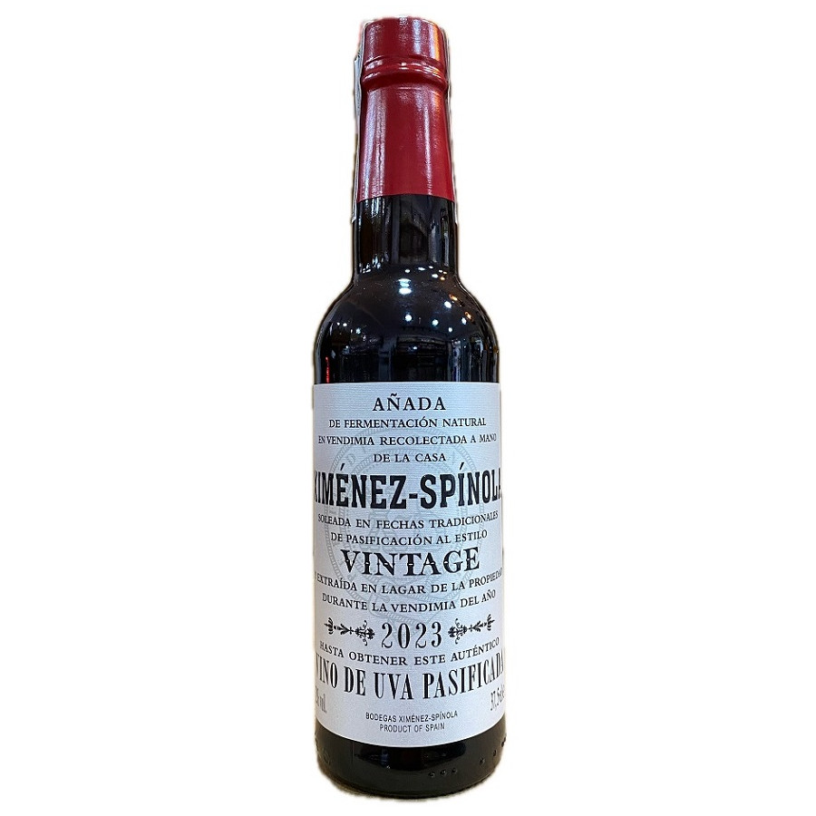 XIMÉNEZ SPÍNOLA VINTAGE 37,5CL PEDRO XIMÉNEZ PASIFICADO JEREZ ÁMBAR IN