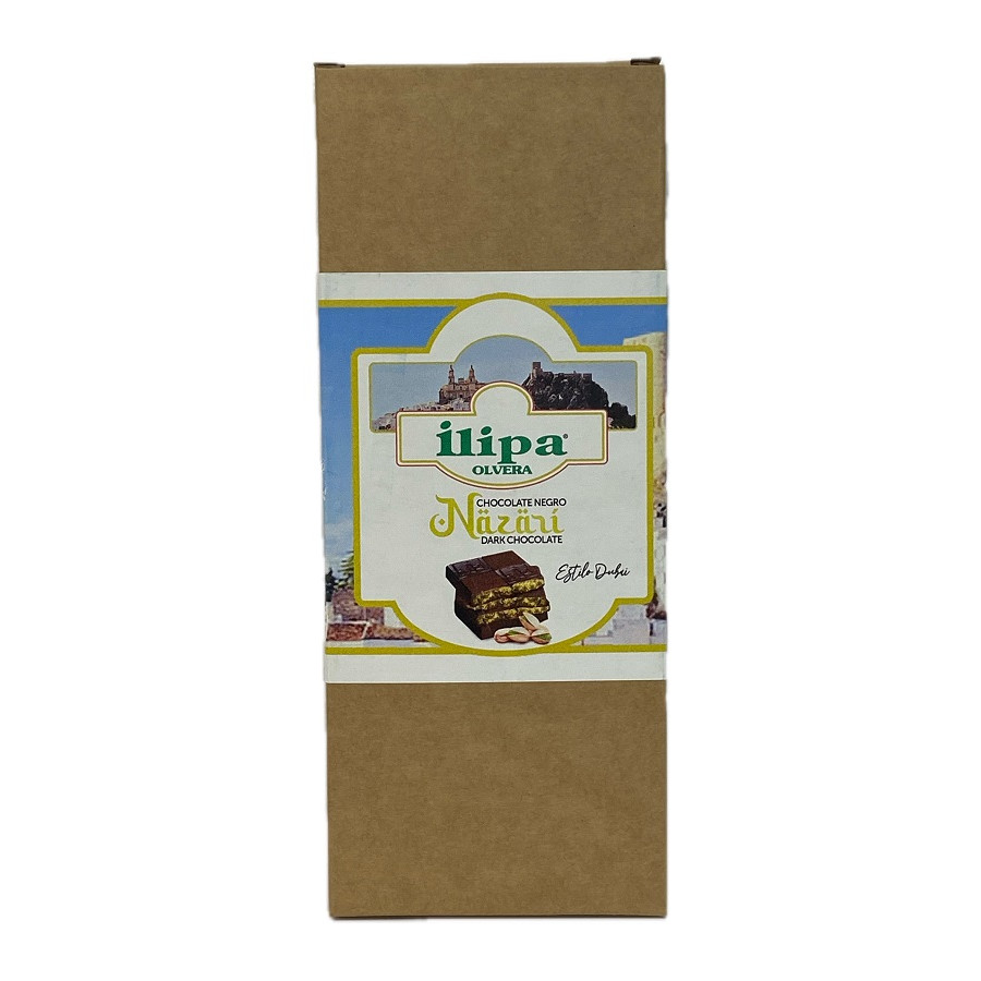CHOCOLATE NEGRO 70% ILIPA 150G – ESTILO DUBÁI PISTACHOS