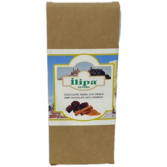 CHOCOLATE NEGRO 70% ILIPA 100G – CON CANELA SIN GLUTEN