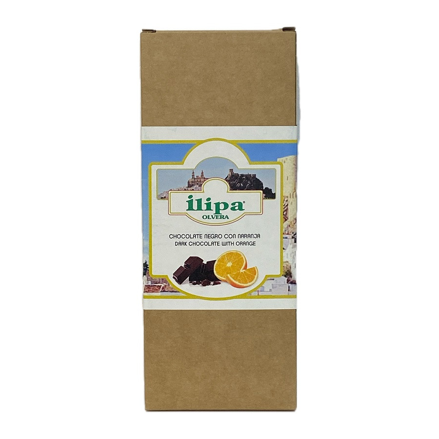 CHOCOLATE NEGRO 70% ILIPA 100G – CON NARANJA