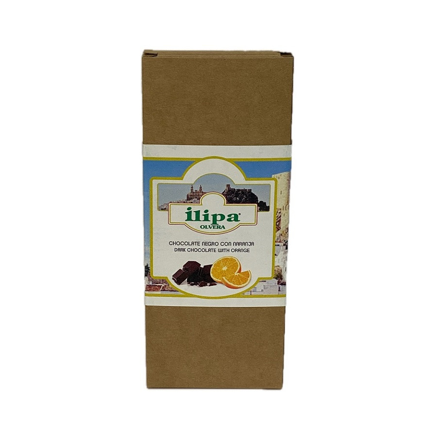 CHOCOLATE NEGRO 70% ILIPA 100G – CON NARANJA