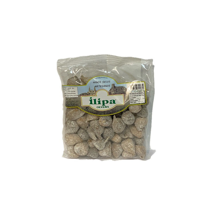 HIGOS SECOS ARTESANOS ILIPA 400G – SIN GLUTEN