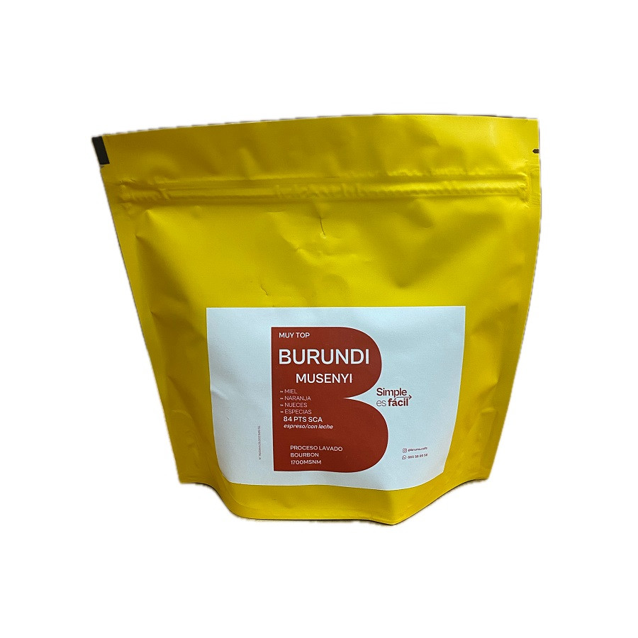 CAFÉ EN GRANO BURUNDI MUSENYI 250G – ESPECIALIDAD BOURBON