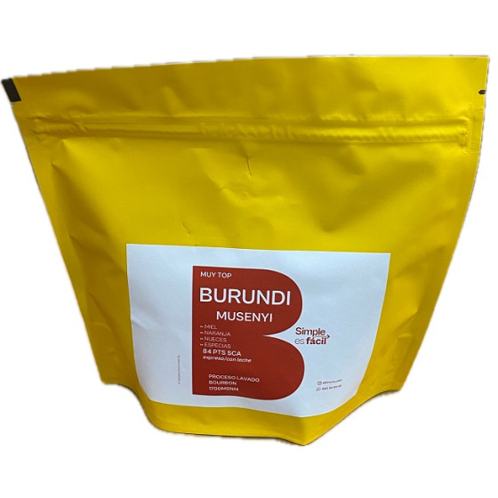 CAFÉ EN GRANO BURUNDI MUSENYI 250G – ESPECIALIDAD BOURBON