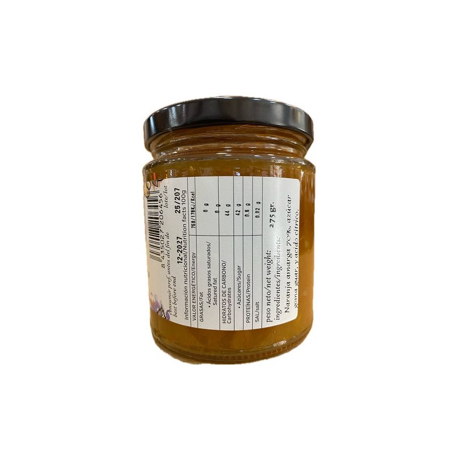 MERMELADA DE NARANJA AMARGA 275 G LA MOLIENDA VERDE ARTESANAL