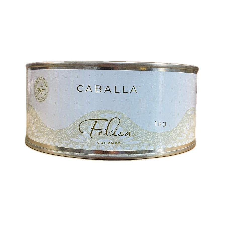 CABALLA EN ACEITE DE GIRASOL 1KG FELISA GOURMET BARBATE