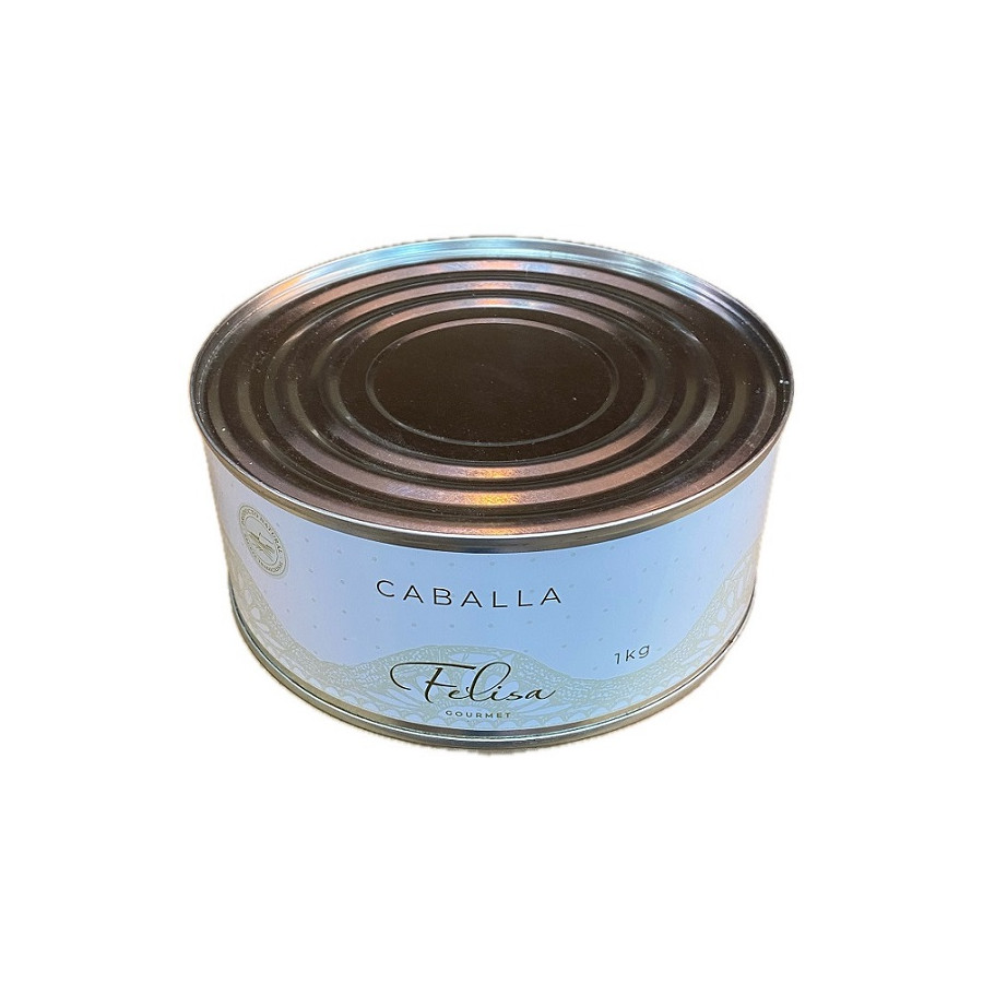 CABALLA EN ACEITE DE GIRASOL 1KG FELISA GOURMET BARBATE