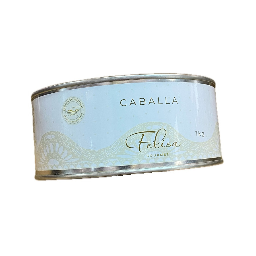 CABALLA EN ACEITE DE GIRASOL 1KG FELISA GOURMET BARBATE