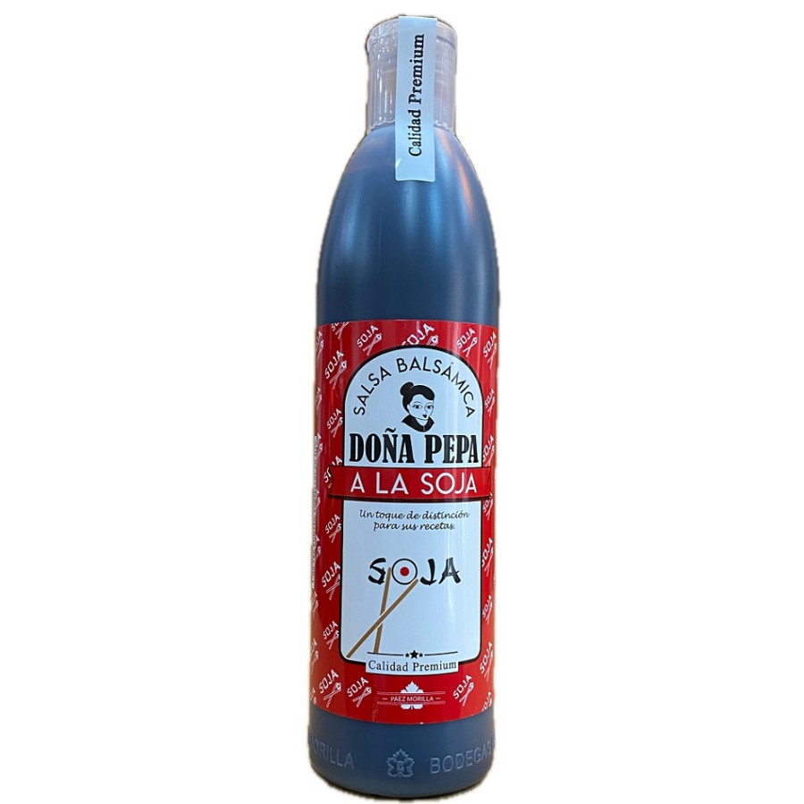SALSA BALSÁMICA DOÑA PEPA A LA SOJA 600G PÁEZ MORILLA JEREZ