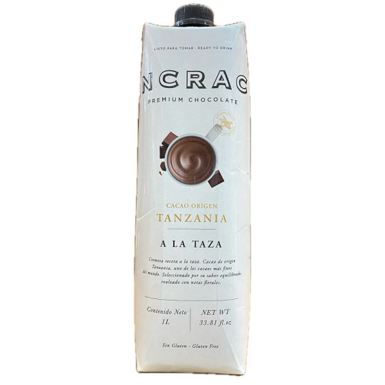 CHOCOLATE A LA TAZA PANCRACIO CACAO TANZANIA 1L