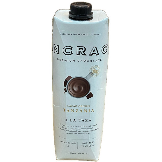 CHOCOLATE A LA TAZA PANCRACIO CACAO TANZANIA 1L