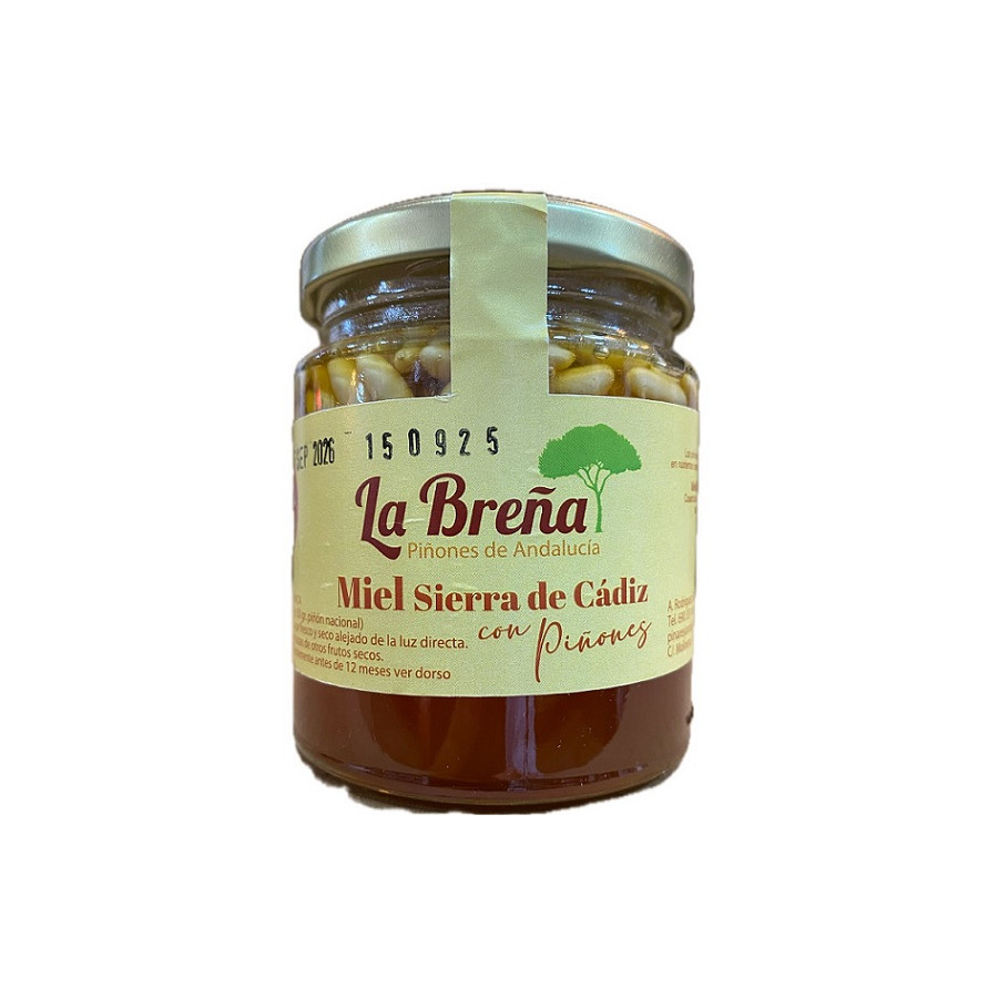 MIEL CON PIÑONES LA BREÑA 140 G
