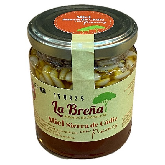 MIEL CON PIÑONES LA BREÑA 140 G