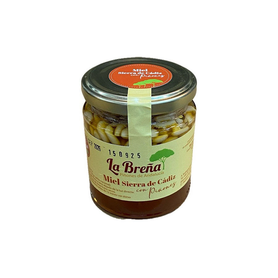 MIEL CON PIÑONES LA BREÑA 140 G