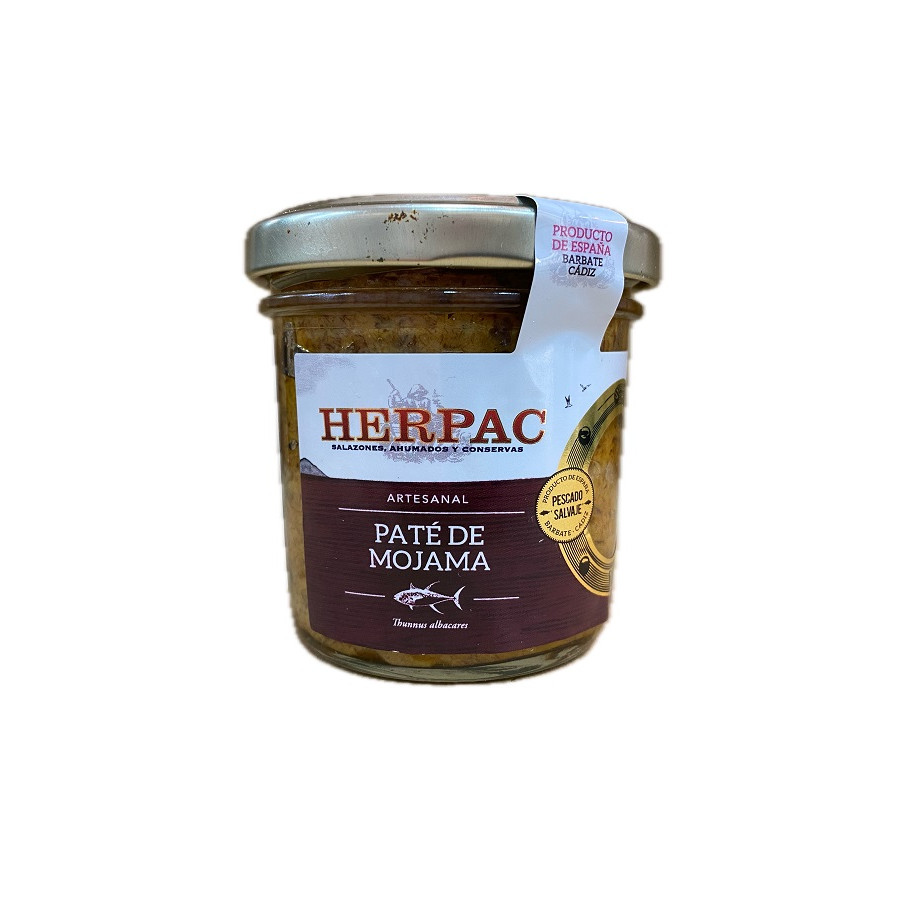 PATÉ DE MOJAMA TARRO 105g. HERPAC BARBATE