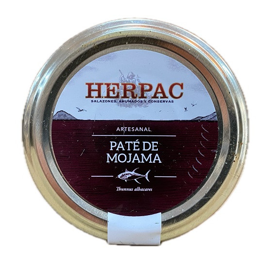 PATÉ DE MOJAMA TARRO 105g. HERPAC BARBATE