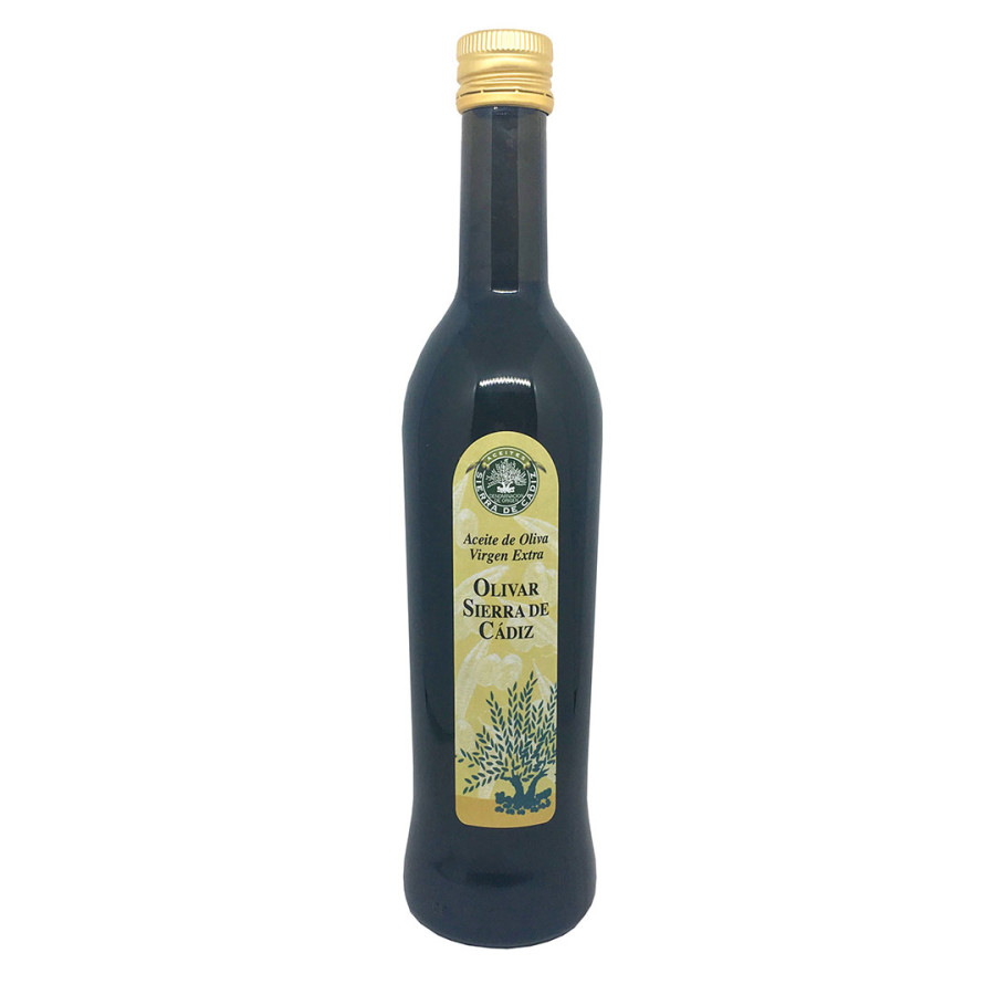 ACEITE DOP OLIVAR SIERRA DE CÁDIZ BOTELLA VIDRIO 500 ml.