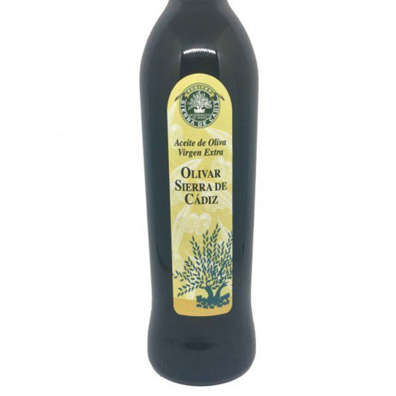 ACEITE DOP OLIVAR SIERRA DE CÁDIZ BOTELLA VIDRIO 500 ml.