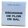 MINI CAJITA ESCAMAS DE FLOR DE SAL CON 10g SALINAS DAMA BLANCA CADIZ 