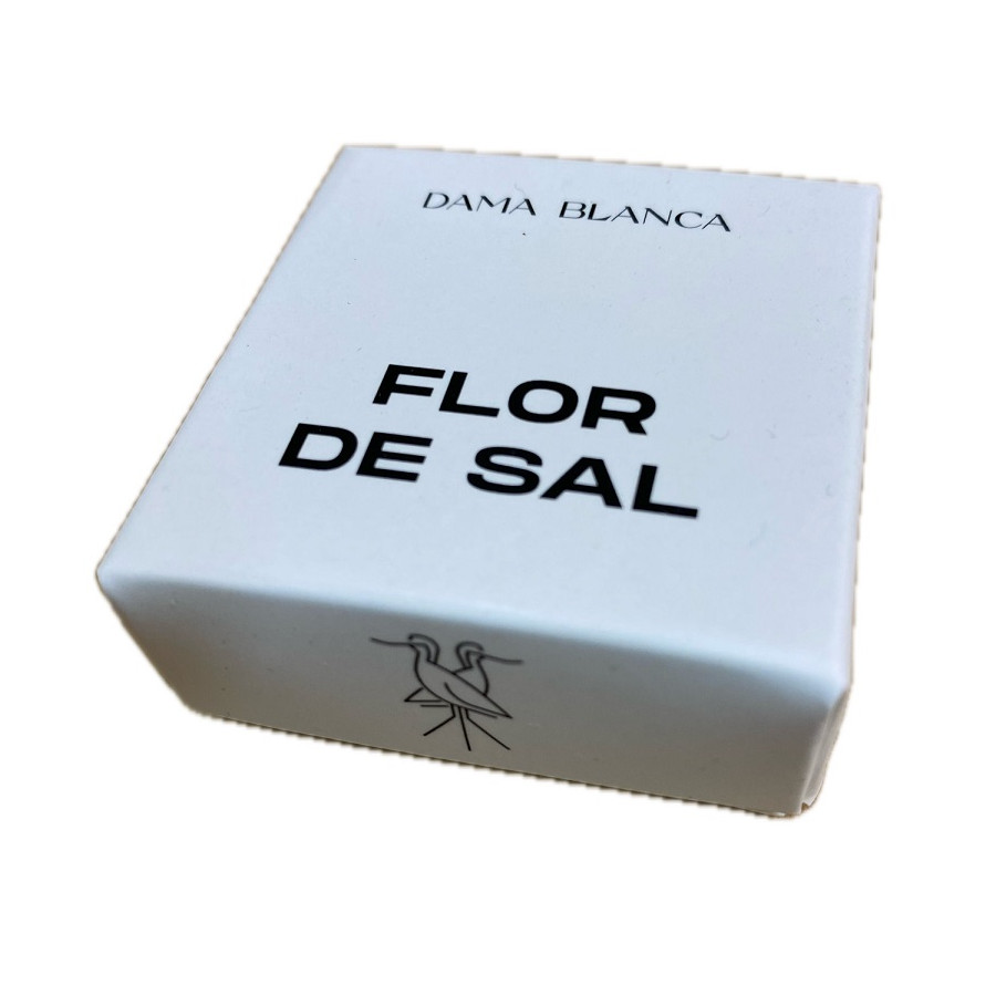 MINI CAJITA FLOR DE SAL CON 10g SALINAS DAMA BLANCA CÁDIZ