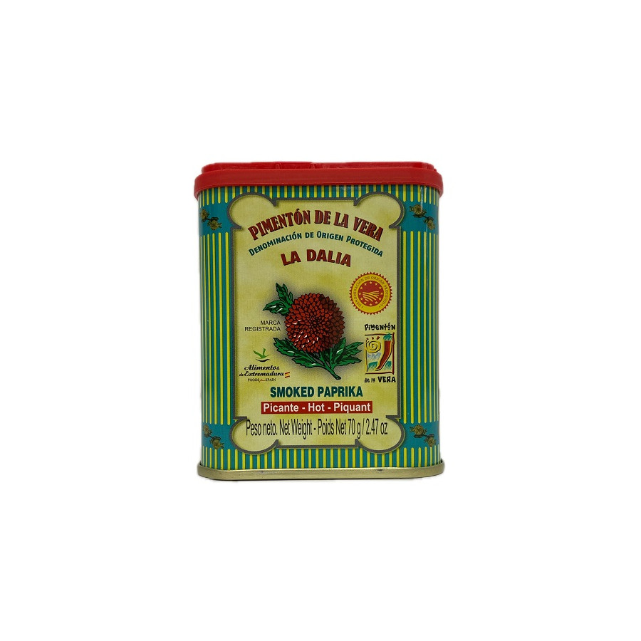 PIMENTÓN DE LA VERA LA DALIA PICANTE LATA 70g