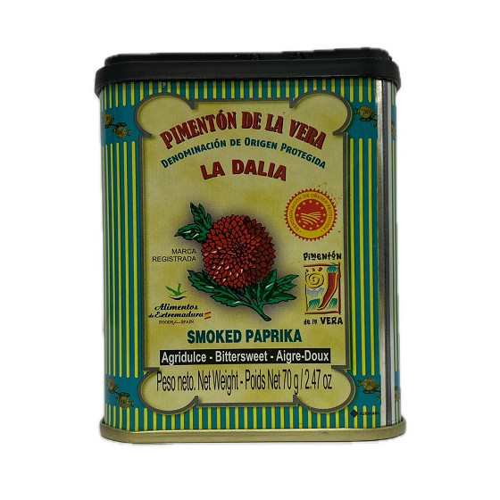 PIMENTÓN DE LA VERA LA DALIA AGRIDULCE LATA 70g