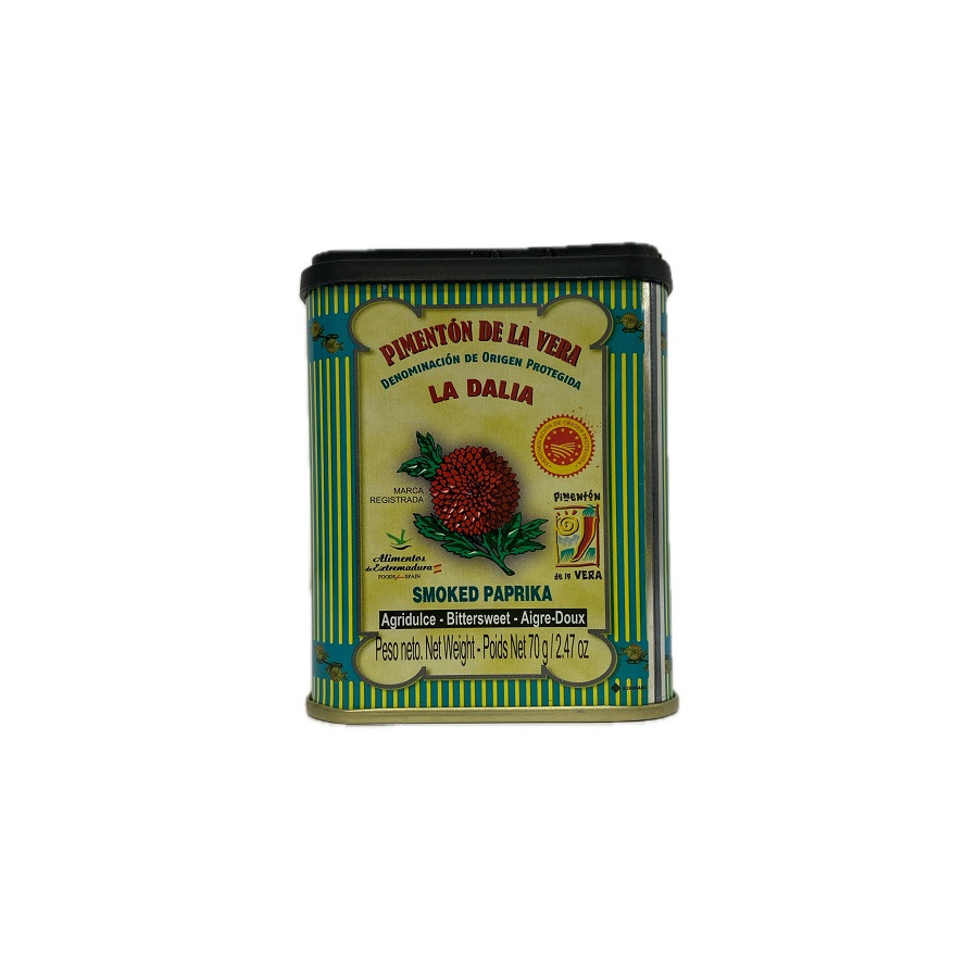 PIMENTÓN DE LA VERA LA DALIA AGRIDULCE LATA 70g