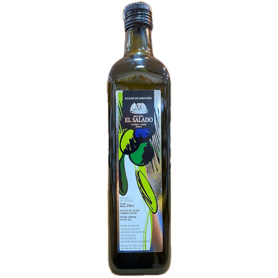 ACEITE DE OLIVA VIRGEN EXTRA MOLINO SALADO 750 ML (OLVERA, CÁDIZ)