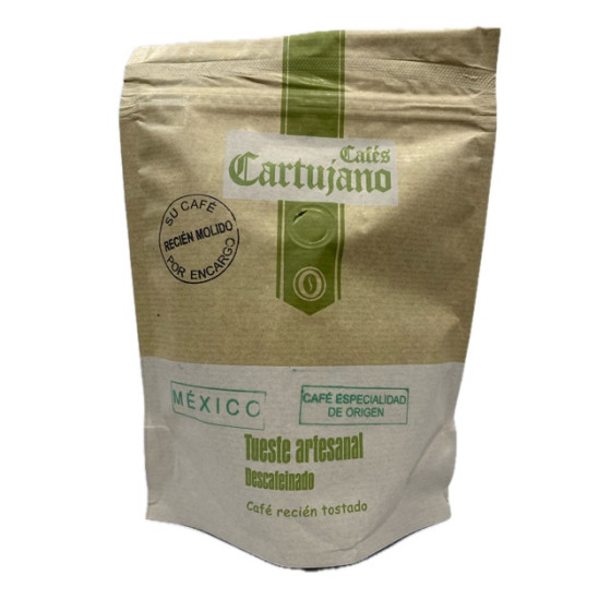 CAFÉ DESCAFEINADO MÉXICO MOLIDO 250g ESPECIALIDAD CAFÉS CARTUJANO SAN 