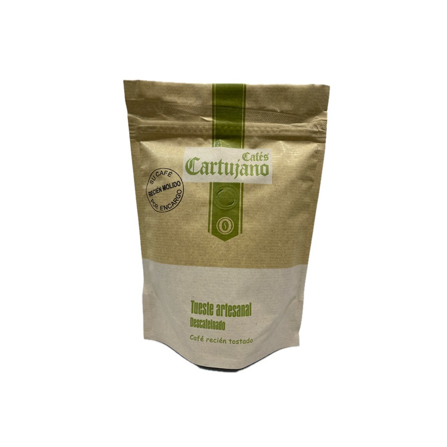 CAFÉ DESCAFEINADO MOLIDO 250g ESPECIALIDAD CAFÉS CARTUJANO SAN JOSÉ DE