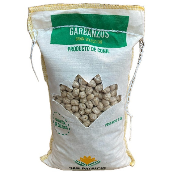 GARBANZOS GRAN SELECCIÓN 1 KG COOPERATIVA AGRÍCOLA SAN PATRICIO (CONIL