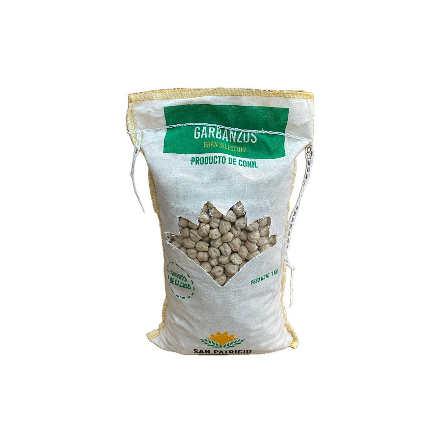 GARBANZOS GRAN SELECCIÓN 1 KG COOPERATIVA AGRÍCOLA SAN PATRICIO (CONIL