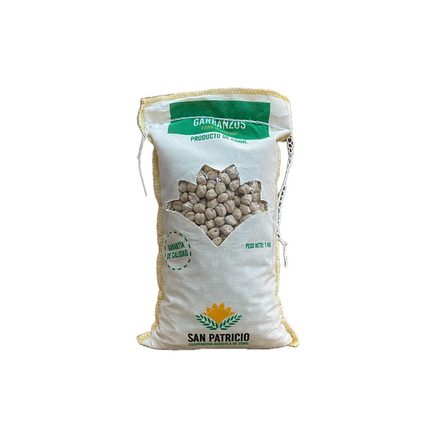 GARBANZOS GRAN SELECCIÓN 1 KG COOPERATIVA AGRÍCOLA SAN PATRICIO (CONIL