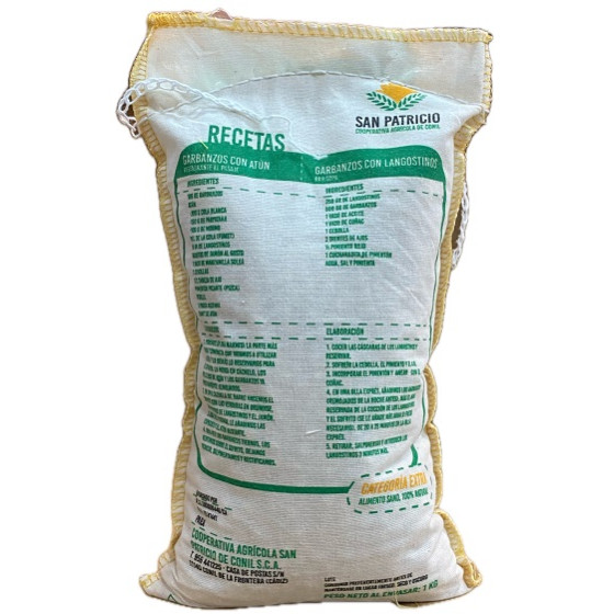 GARBANZOS VARIEDAD KASIN 1 KG COOPERATIVA AGRÍCOLA SAN PATRICIO (CONIL