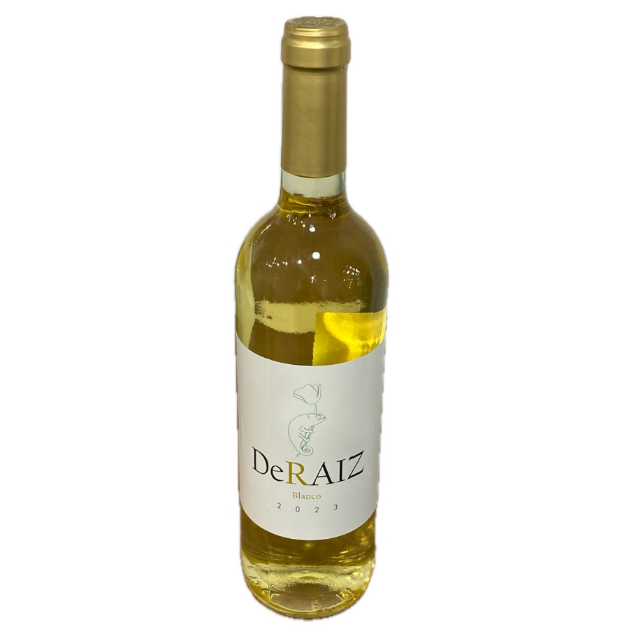 VINO BLANCO DeRAIZ ECOLÓGICO 75 CL (PALOMINO FINO Y PEDRO XIMÉNEZ)