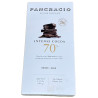CHOCOLATE NEGRO INTENSO 70% CACAO PANCRACIO 100 G a CHOCOLATE GOURMET 